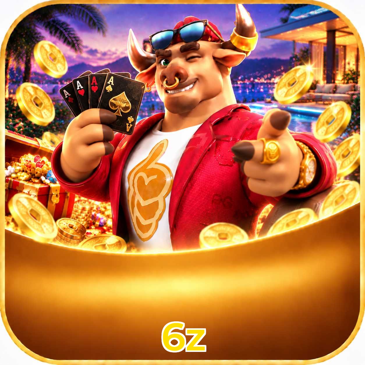 Catálogo de slots da 6z com RTP médio de 96,52%
